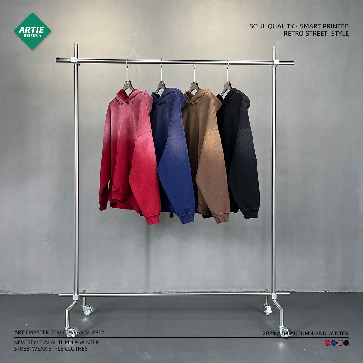 Washed Heavy Weight Hoodie WN7804