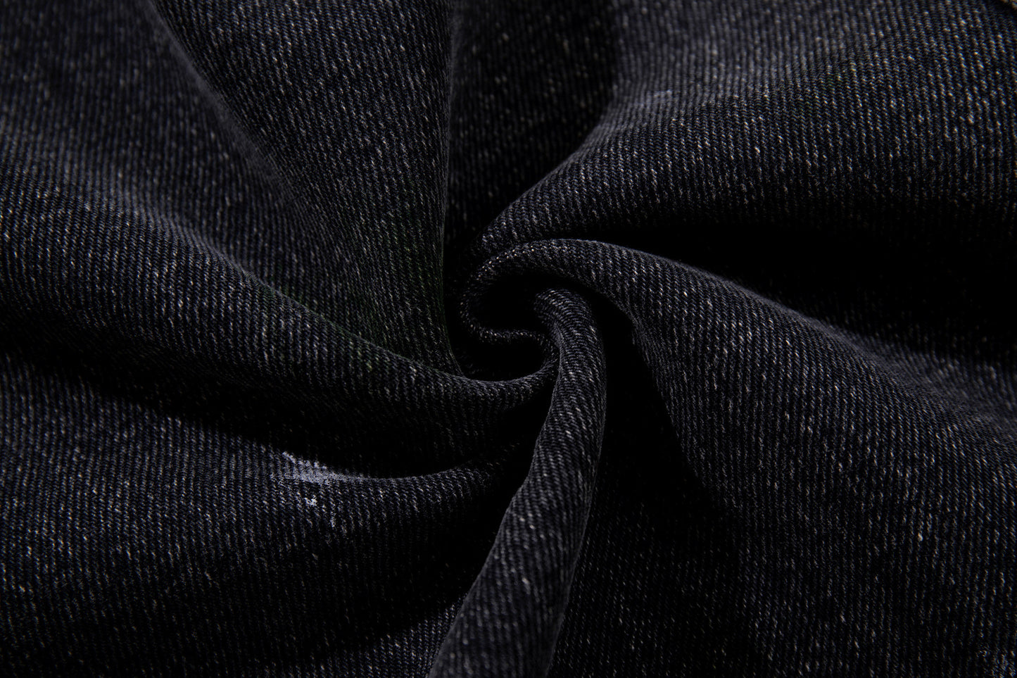 Paint Print Wide Leg Denim Jeans WN23101