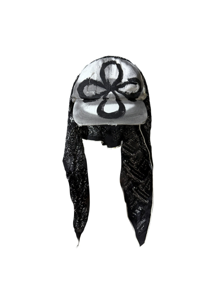 Bandana Washed Curved-Brim Cap WN21106