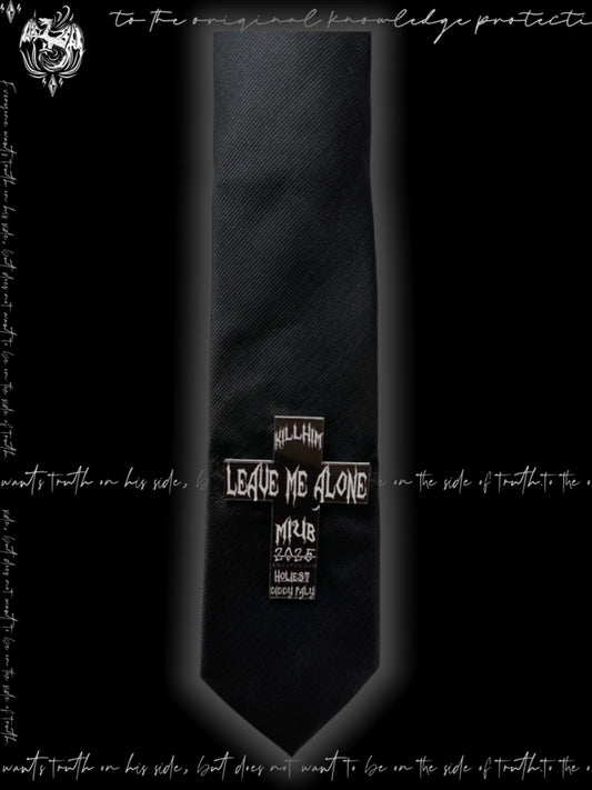 WN23830 Miub's original design sense dark punk style cross tie men's and women's Japanese Y2K street zipper-free WN23830
