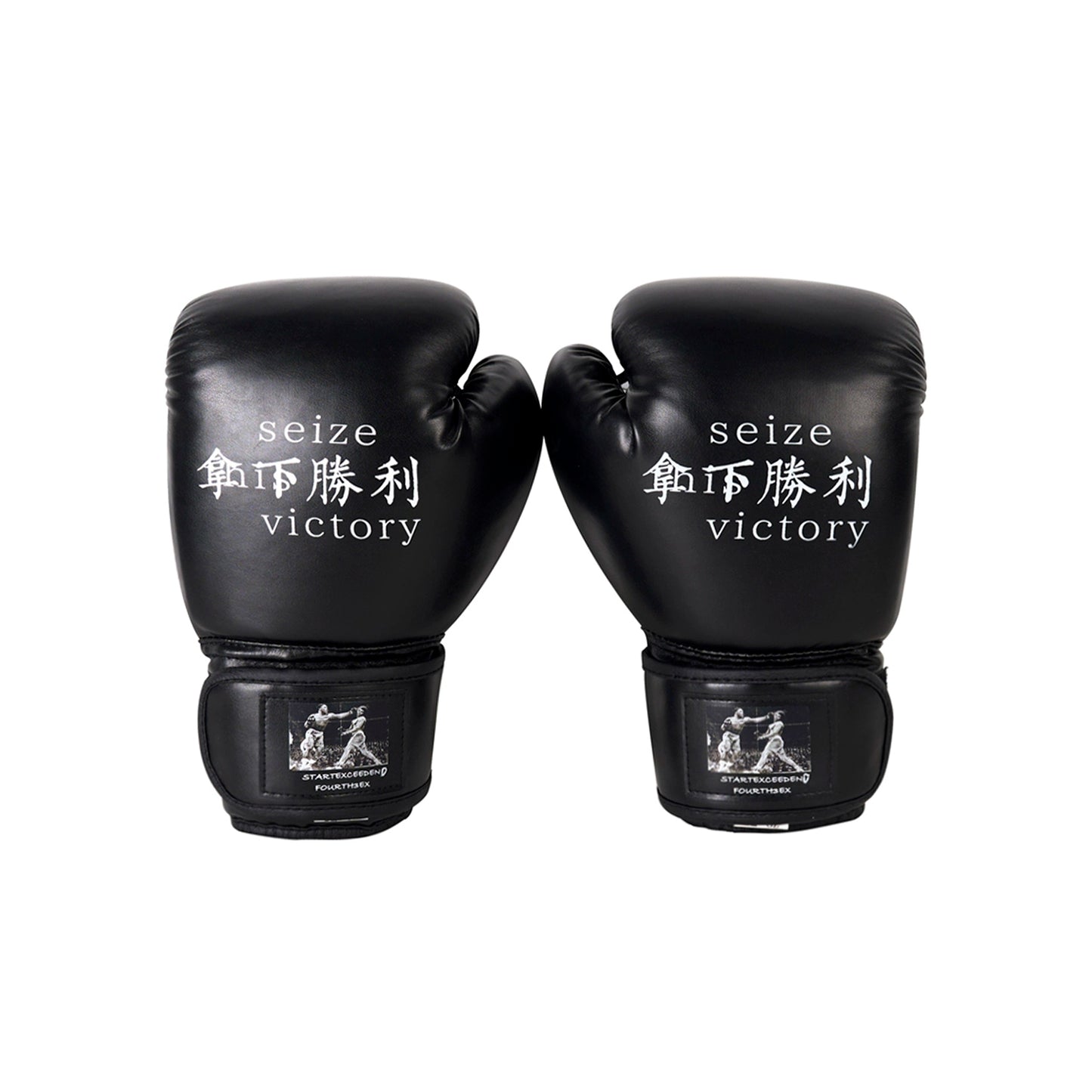 Graphic Letter Print Boxing Gloves WN18792