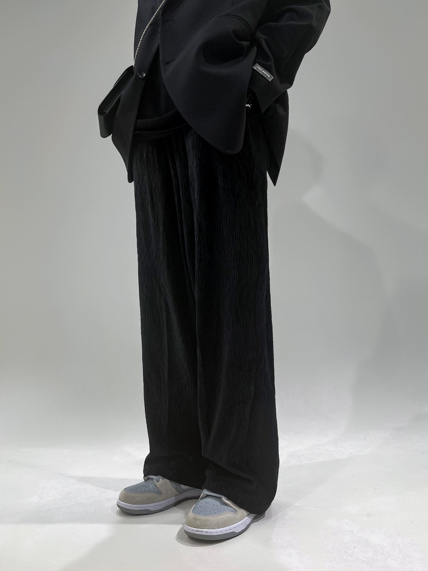 Drape Corduroy Straight Pants WN5629