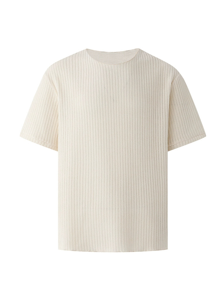 Solid Color Oversize Short Sleeve T-Shirt WN20275