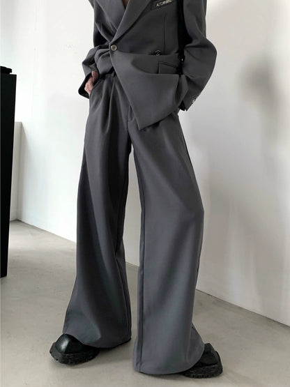 Oversize Tailored Jacket & Wide-Leg Trousers Setup WN5962