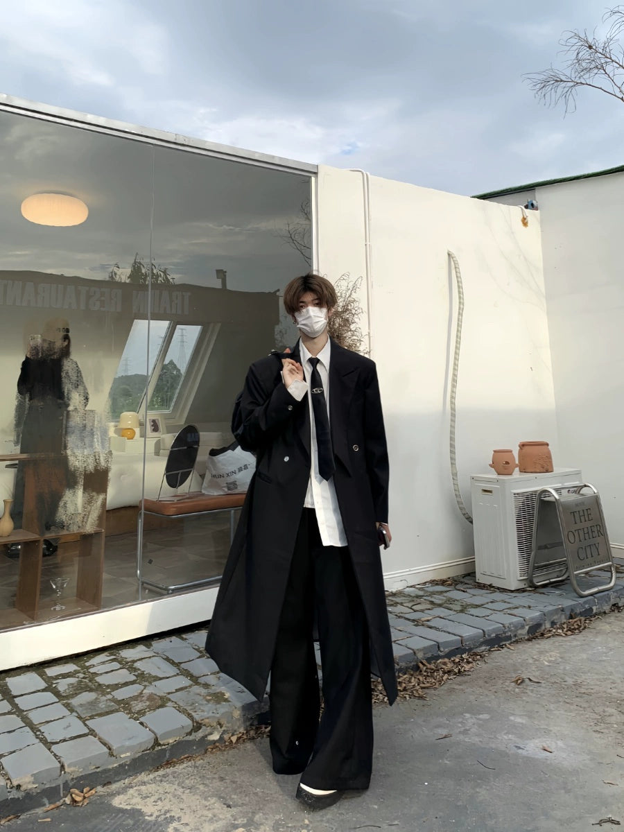 Heavyweight Long Tailored Coat WN19899