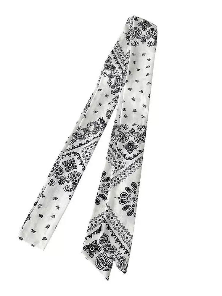 Paisley Scarf & Chain Set WN23163