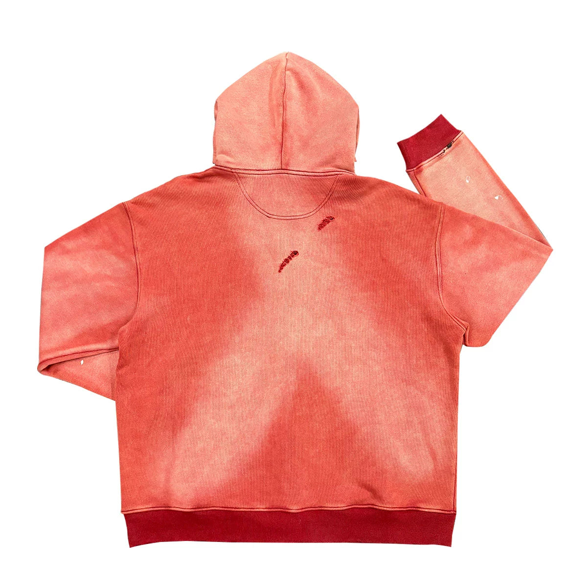 Cartoon Print Artistic Design Heavyweight Zipper Hoodie WN18745