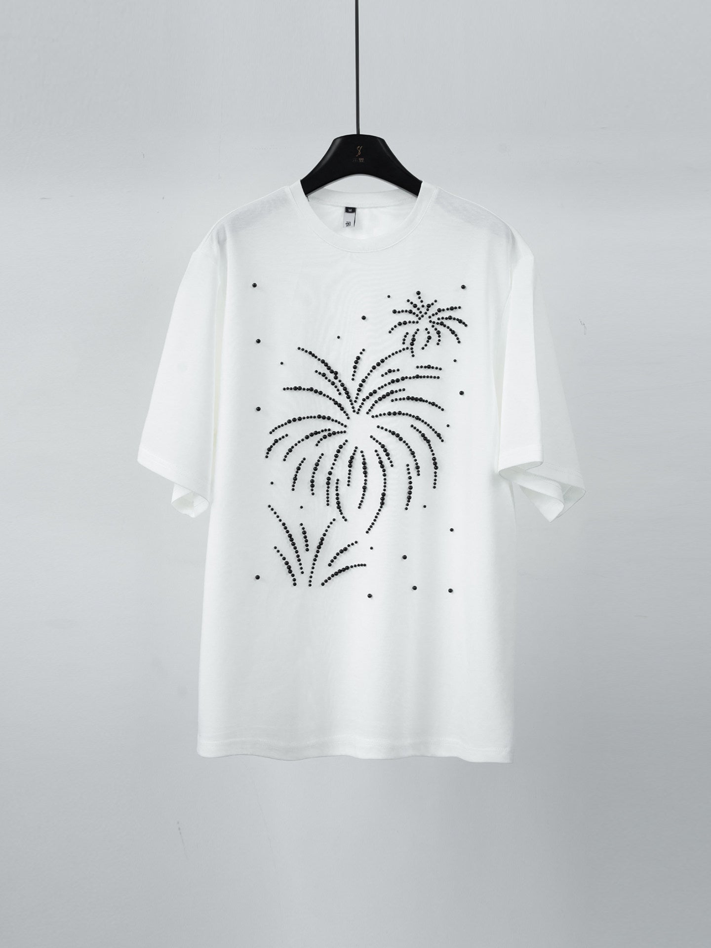 Firework Studs Design Short Sleeve T-Shirt WN23626
