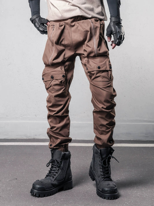 Tactical Multi-Pocket Cuffed Cargo Pants WN22462