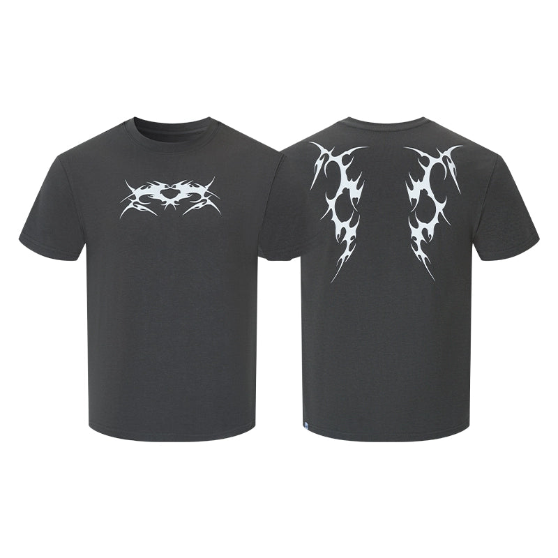 Graphic Design Print Short Sleeve T-Shirt WN18038