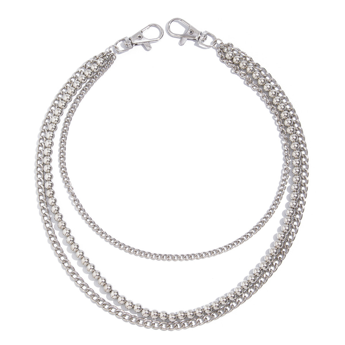 Beads Metal Pants Chain WN21067