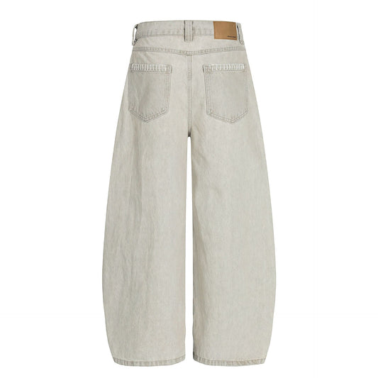 Panel Curved Wide Leg Cargo Pants WN25900