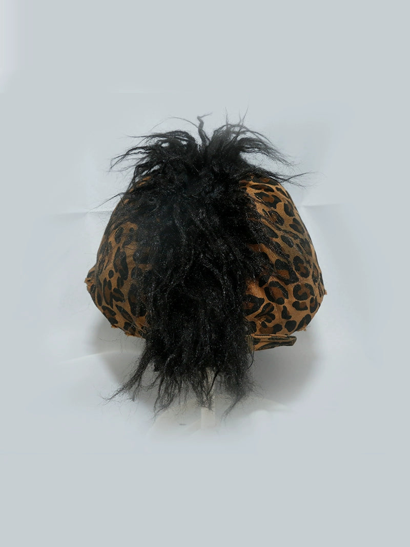 Washed Mohawk Design Cap WN21095