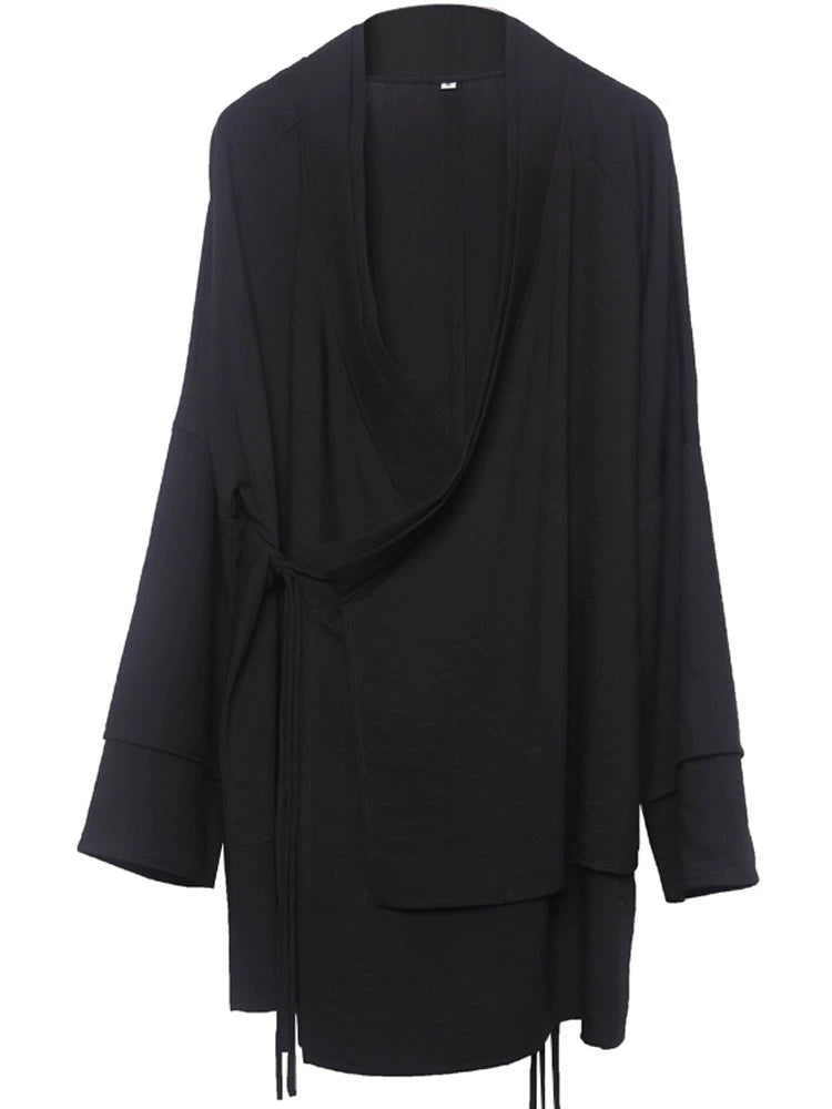 Avant-Garde Fake Layered Oversize Coat WN22422