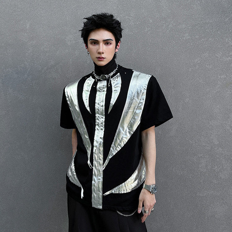 High-Neck Sleeveless T-Shirt WN25103