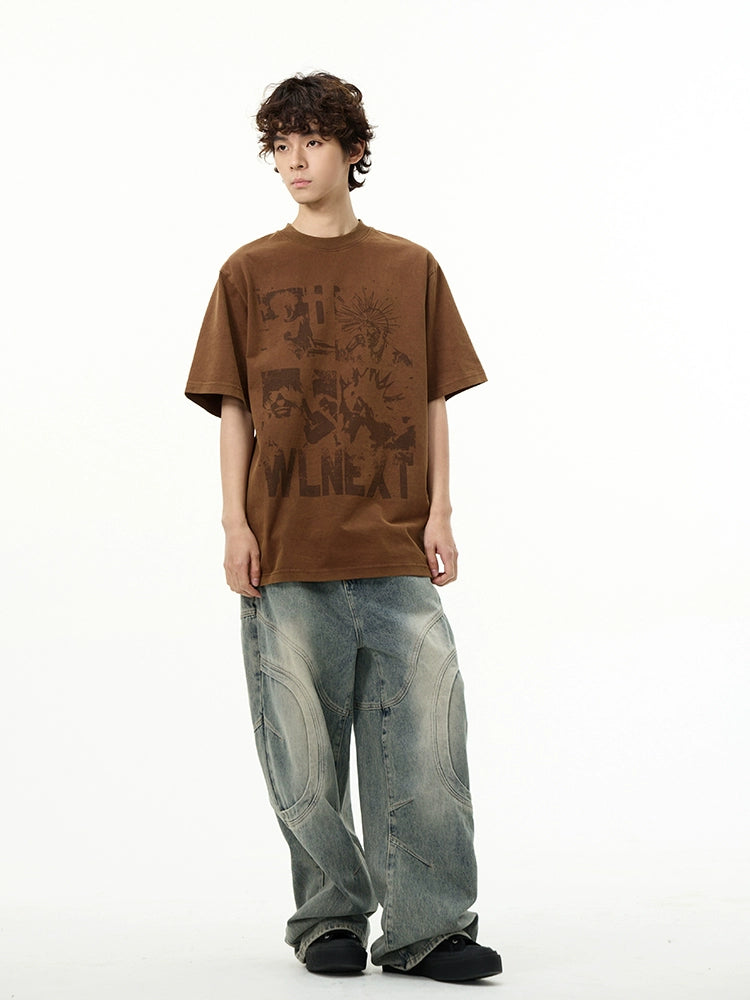 Round Neck Short Sleeve T-Shirt WN5175