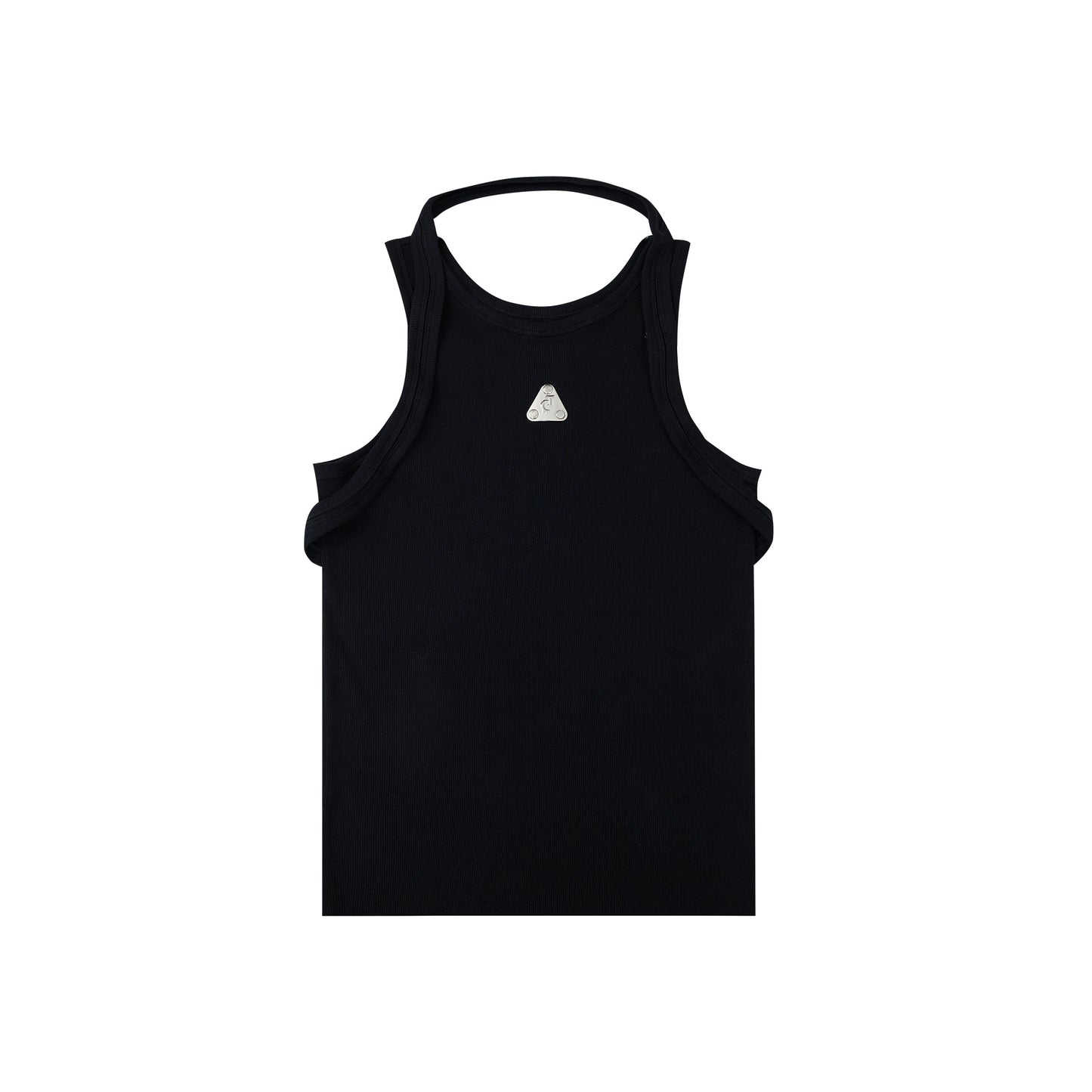 Metal Logo Design Sleeveless T-Shirt WN5301