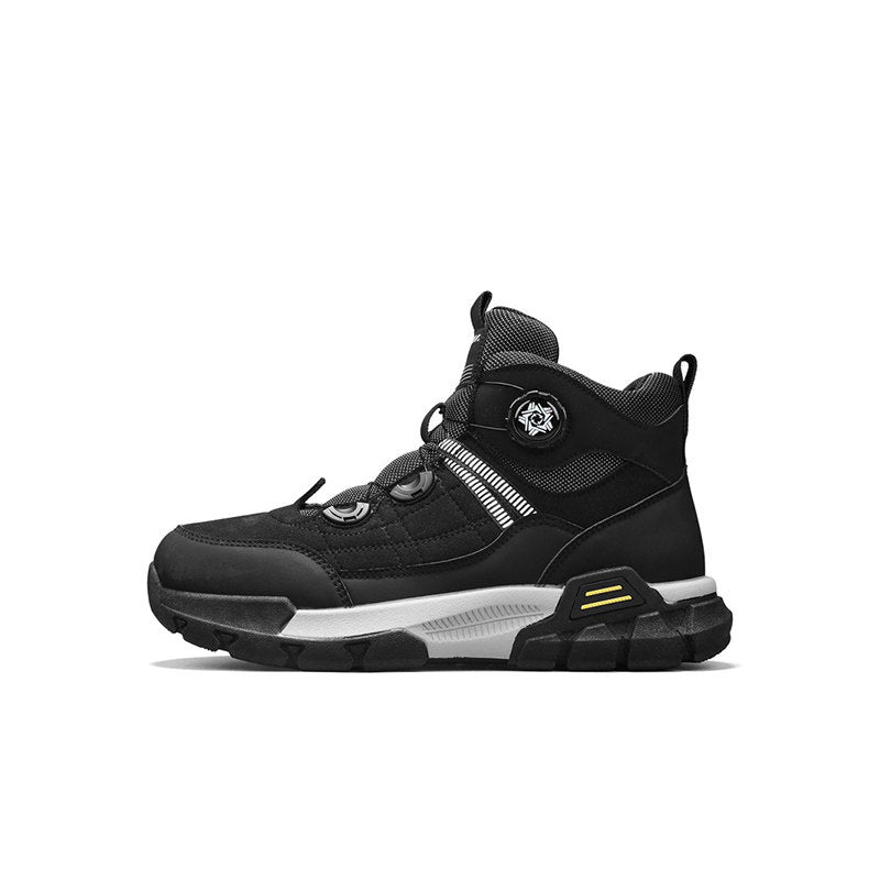 High-Top Chunky Sole Lace-Up Sneaker Boots WN23482