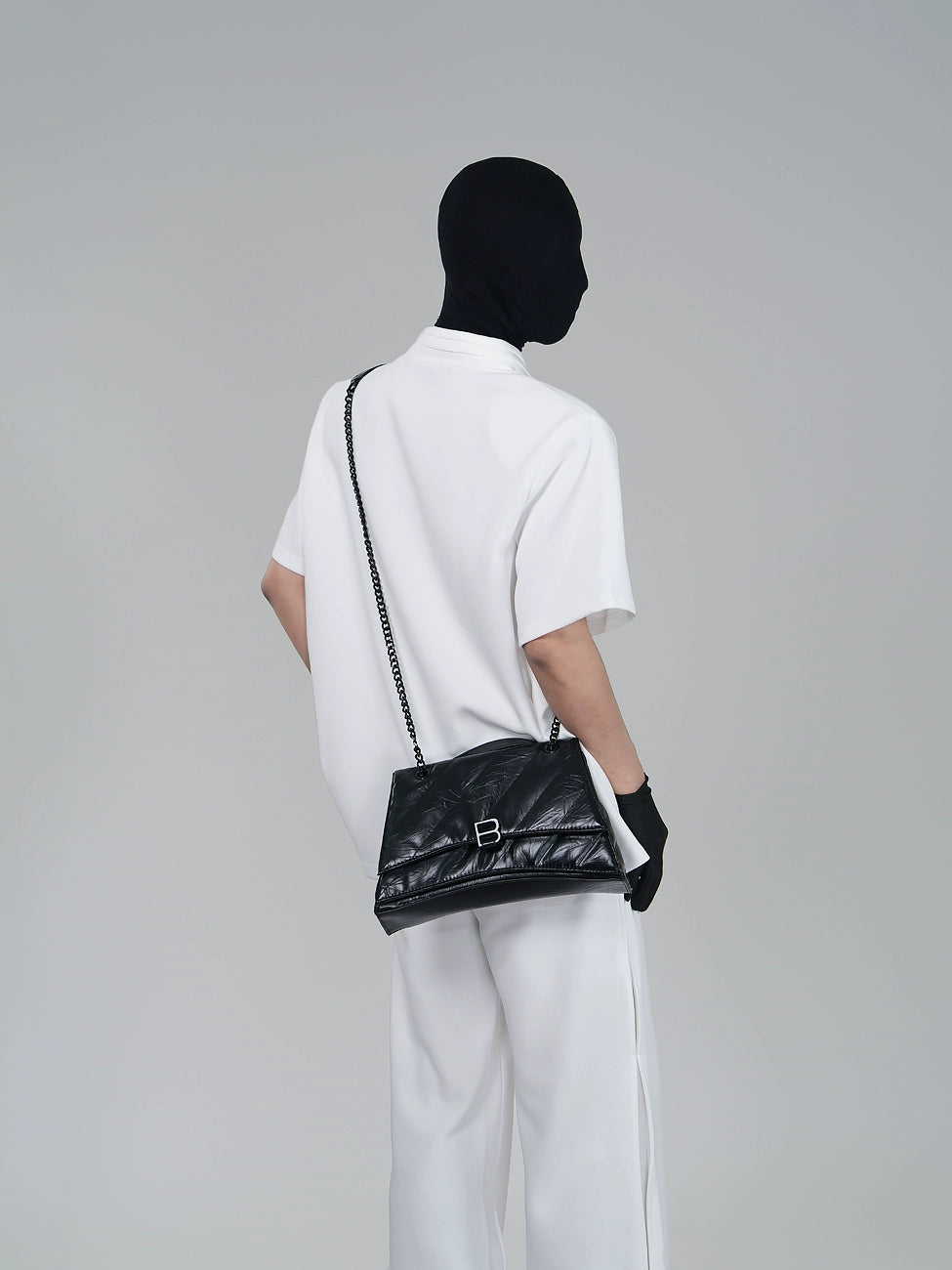 Oversize V-Neck Plain Short Sleeve T-Shirt WN17318