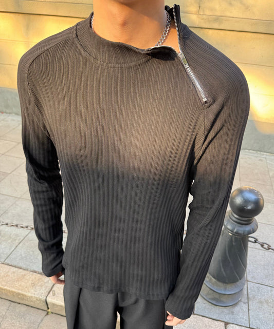Rib Raglan Long Sleeve T-Shirt WN25189
