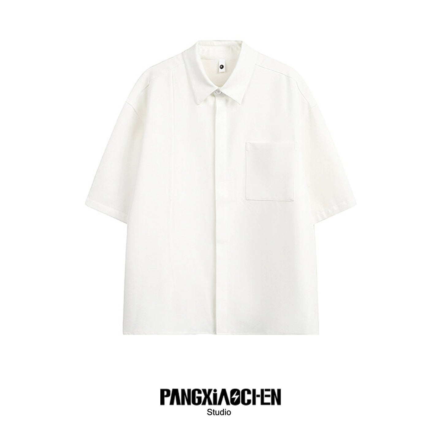 Plain Design Oversize Short Sleeve Shirt WN20148
