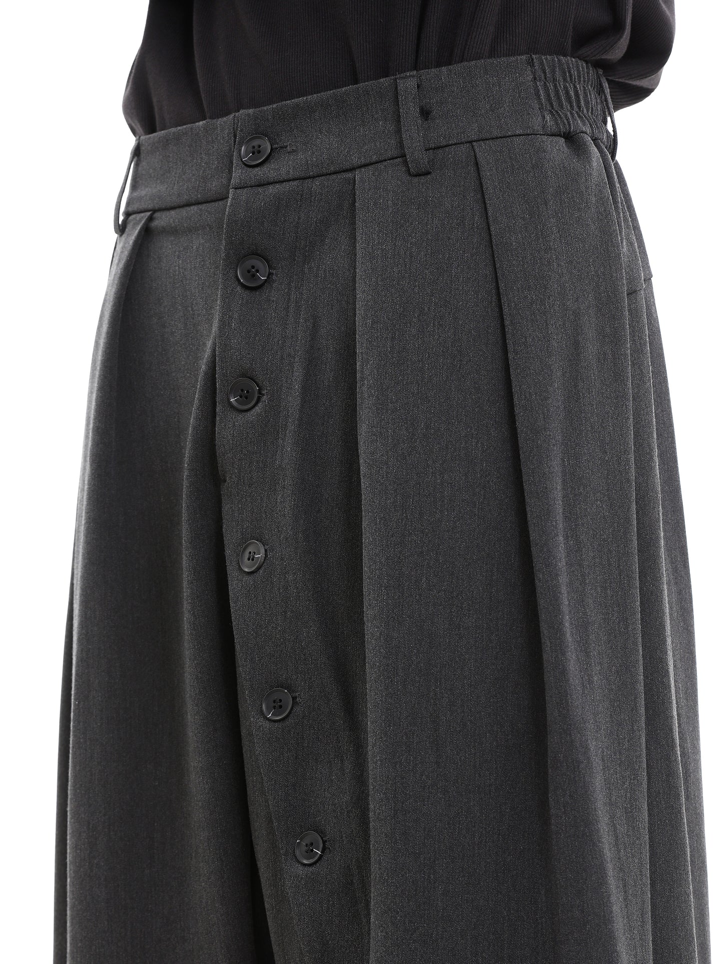 Drape Wide-Leg Trousers WN15646