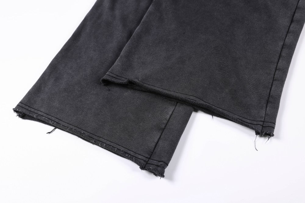 Studs Detail Wide Leg Sweatpants WN27821