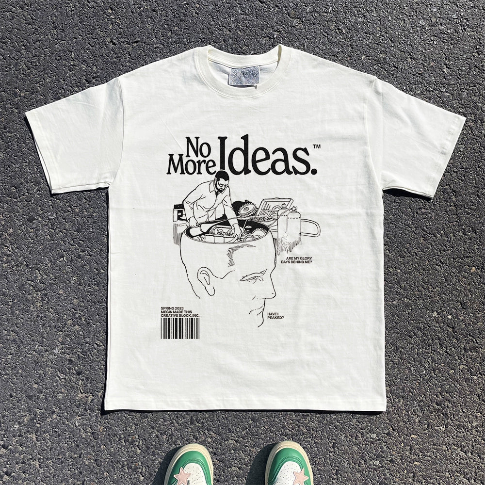 Graphic Print Oversize Short Sleeve T-Shirt WN16709