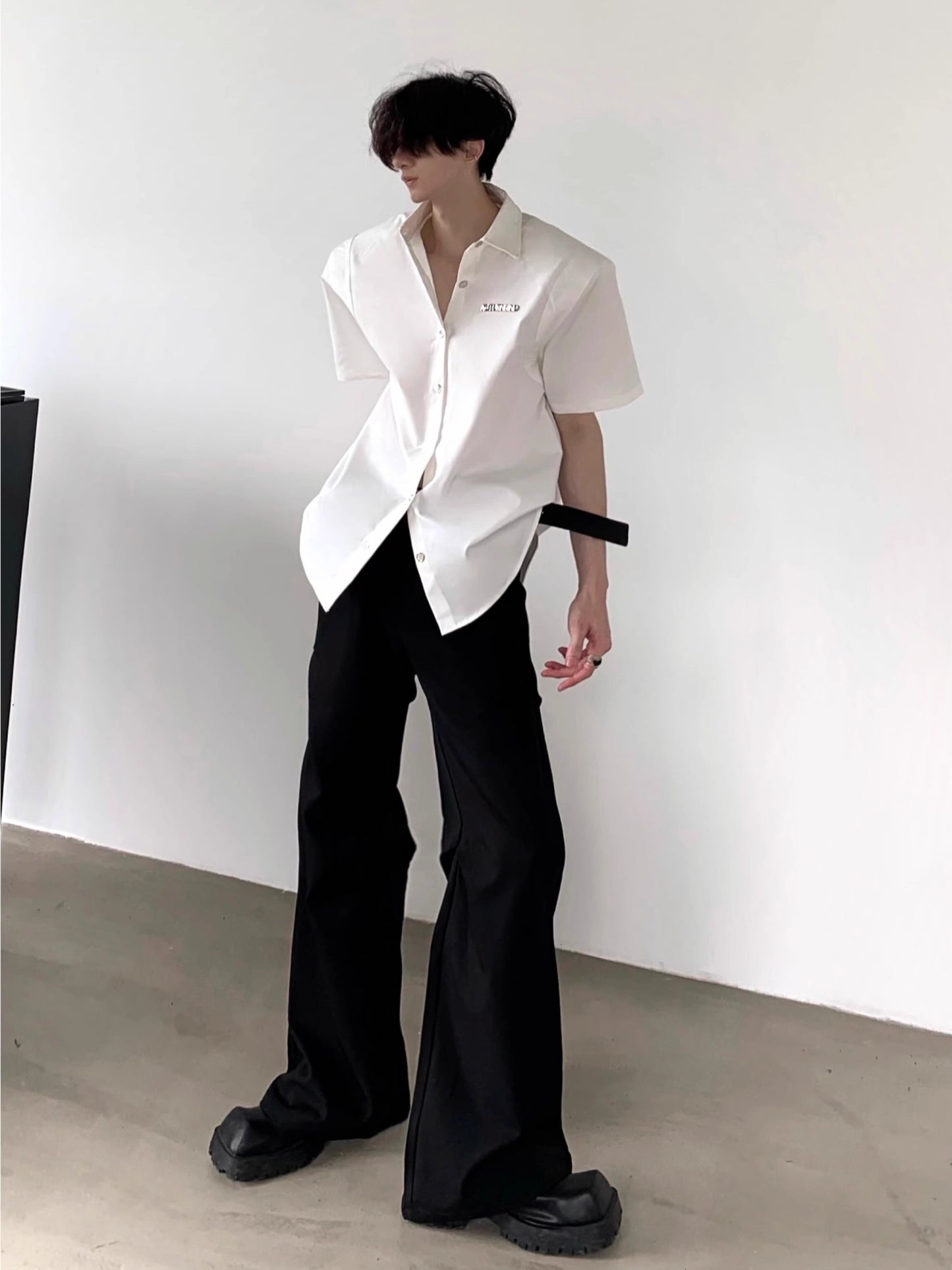 Plan Micro Flare Long Trousers WN7071