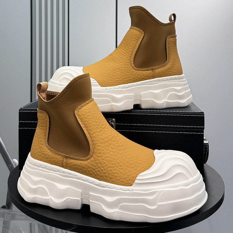 Side Gore Platform Sneaker Boots WN24698