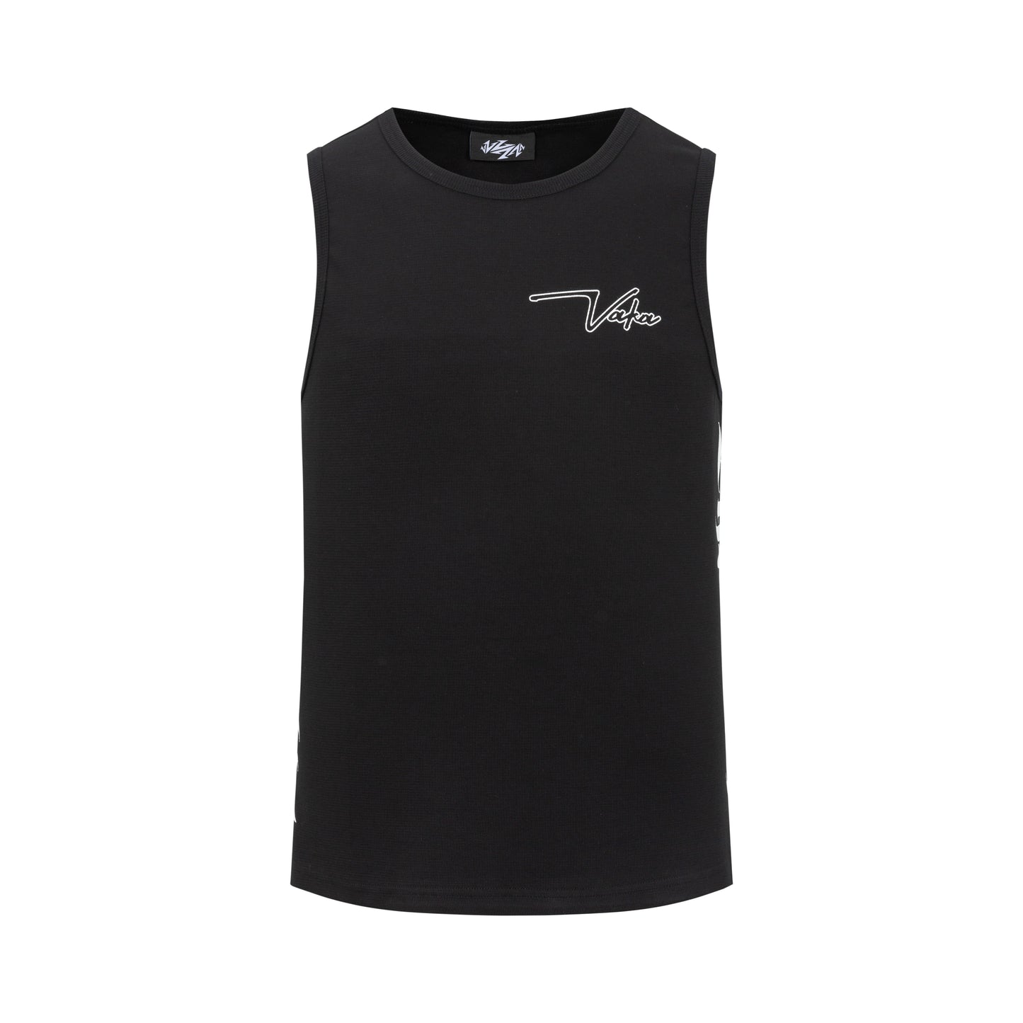 Graphic Letter Print Ribbed Tank Top WN20987