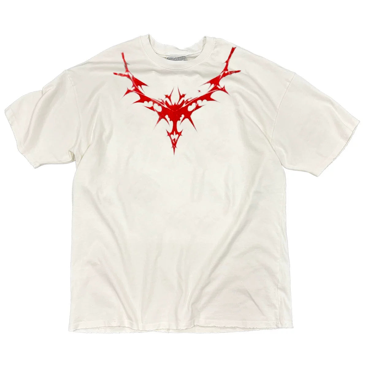 Graffiti Print Short Sleeve T-Shirt WN18741