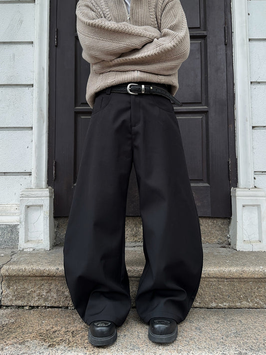 Drape Wide Leg Trousers WN24383