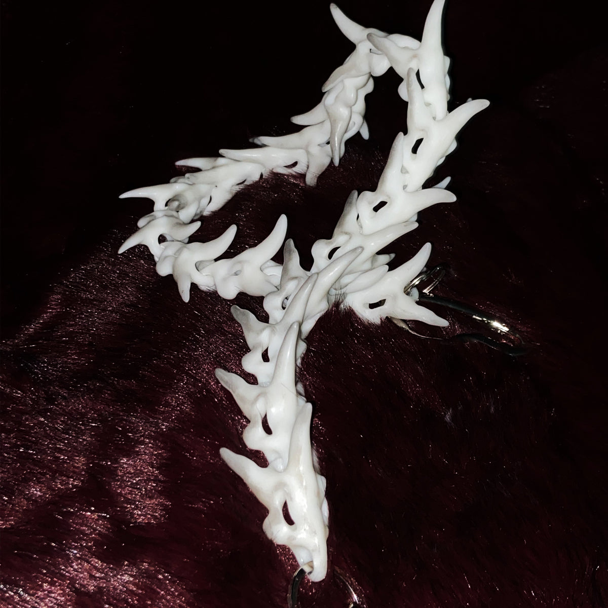 Spiked Bone Pants Chain WN27385