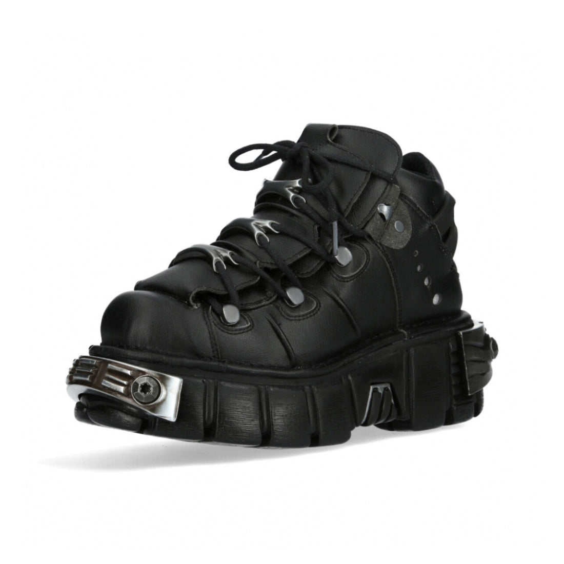 Chunky Sole Derby Metal Design Shoes WN19190