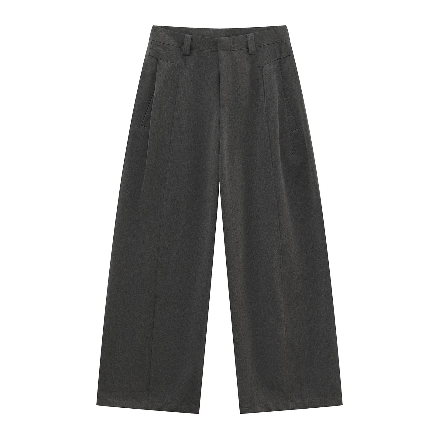 Pleats Wide Leg Trousers WN25025