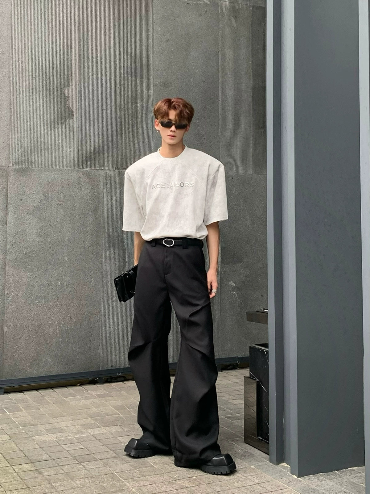 Graphic Letter Print Short Sleeve T-Shirt WN20044