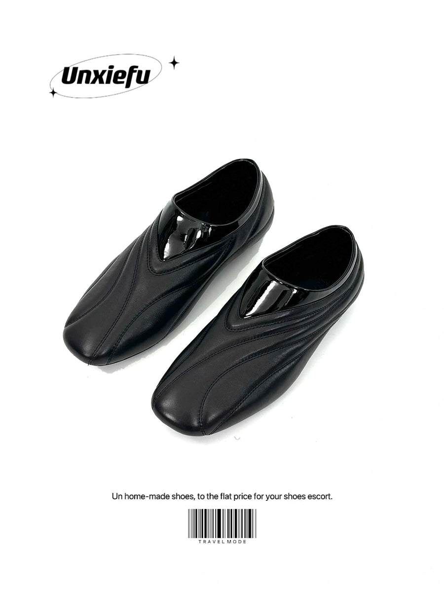 Leather Trainer Loafers WN20797