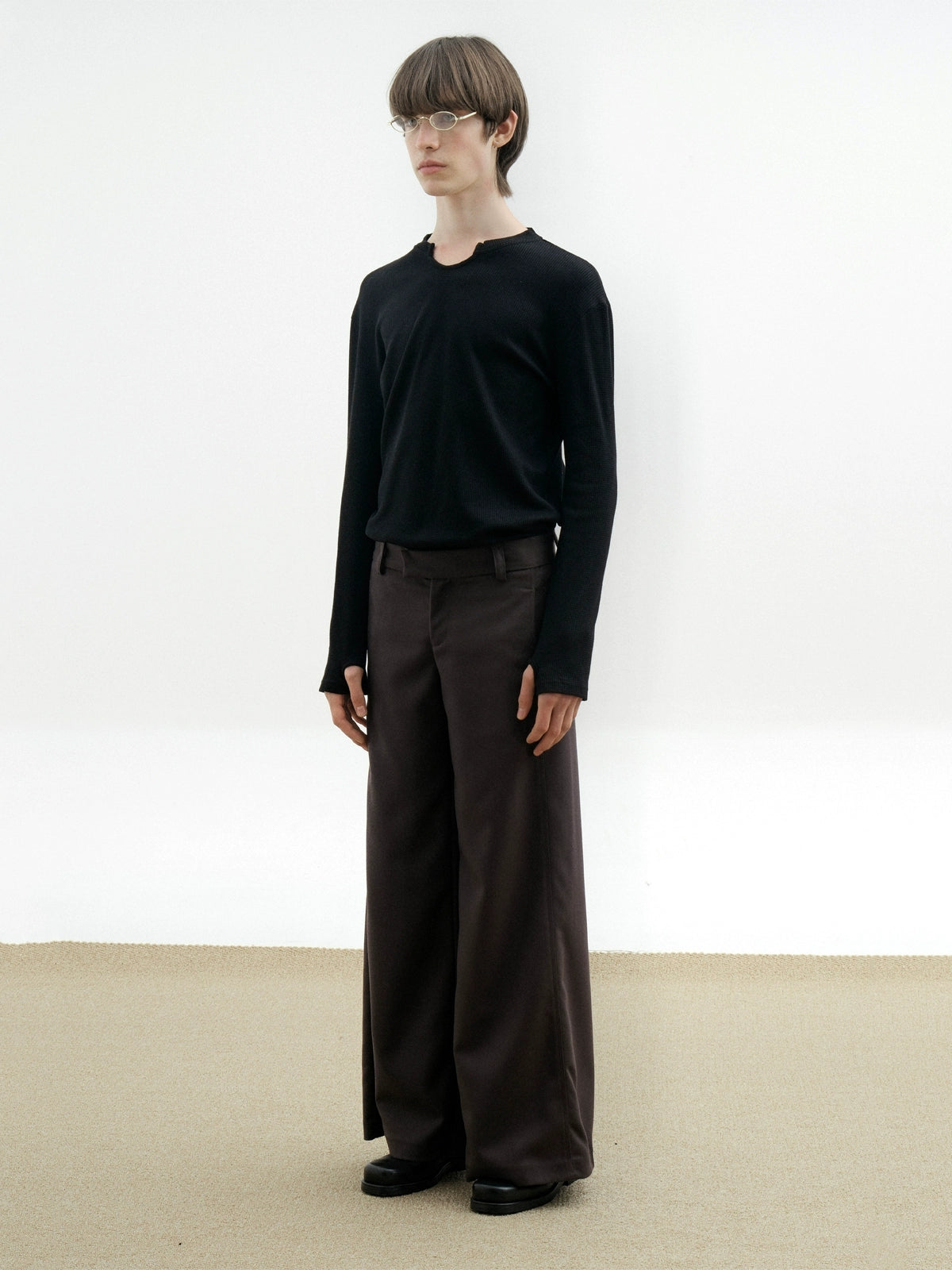 Low Waist Flare Trousers WN21670