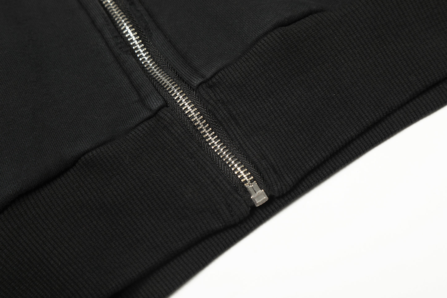 Gradient Number Print Zipper Hoodie WN25524