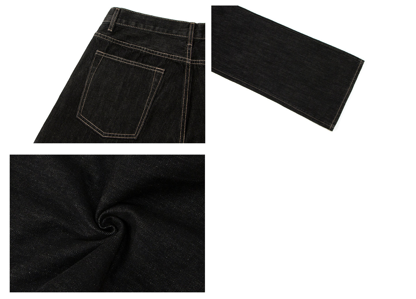 Wide Leg Denim Jeans WN26201