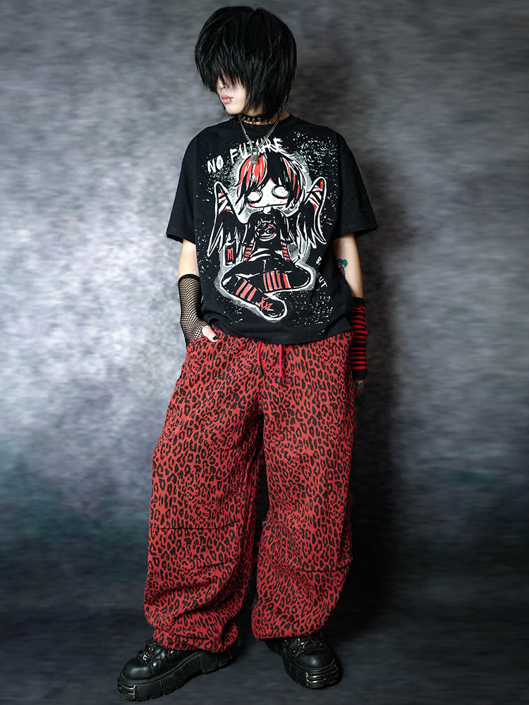 Cartoon Graphic Short Sleeve T-Shirt WN16040