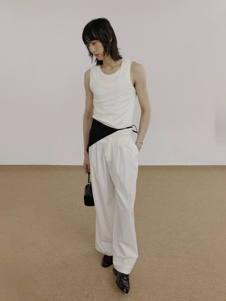 Pleated Wide Leg Pants WN21565