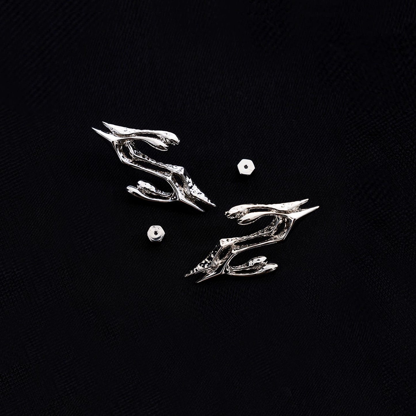 Custom Brass-Plated Earrings WN11694