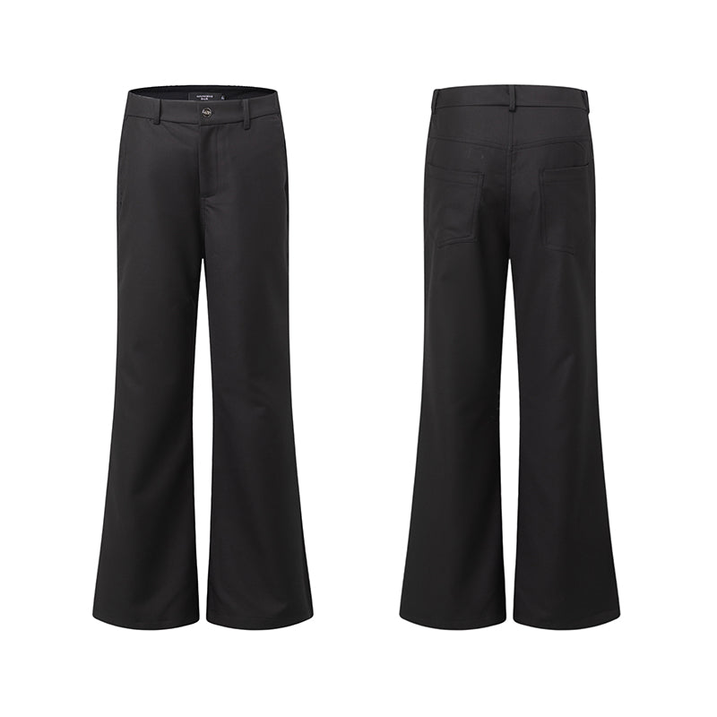 Draping Flare Straight Trousers WN15418