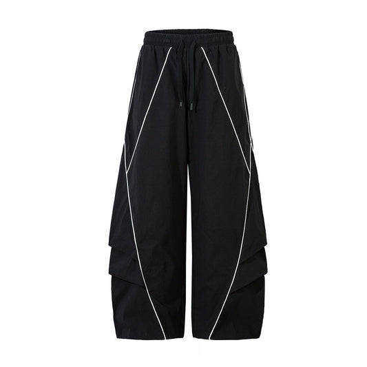 Line Design Wide Leg Curved Pants WN25473