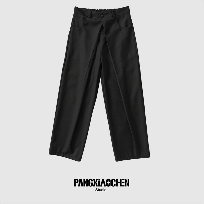 Pleats Straight Trousers WN20140