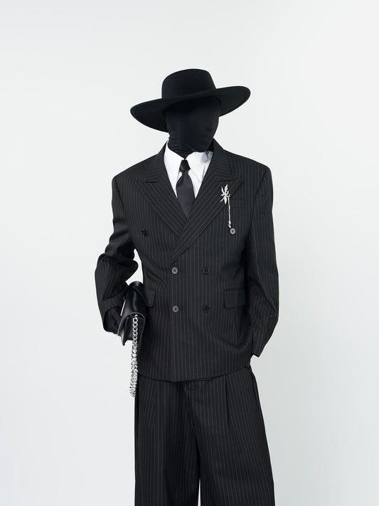 Stripe Tailored Jacket & Stripe Trousers Setup WN24294