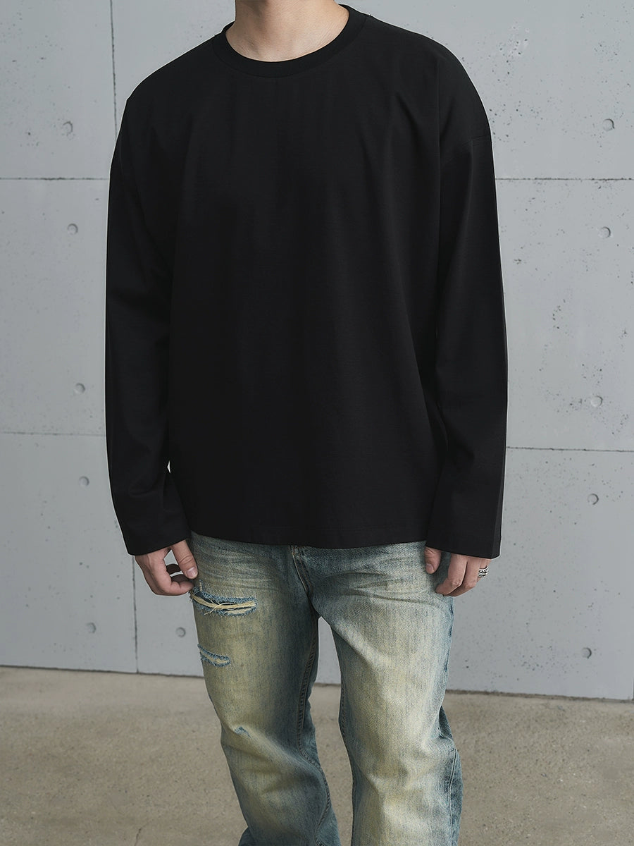 Plain Long Sleeve T-Shirt WN17657