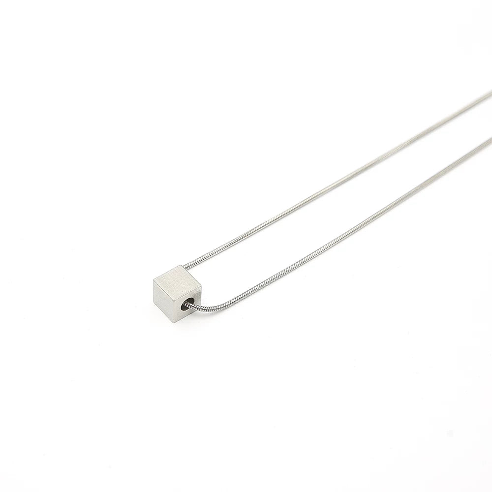 Square Pendant Necklace WN24938